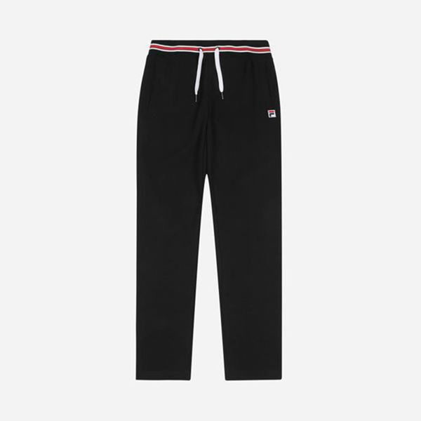 Calca Jogger Fila Mulher Pretas - Fila Line Winter En Portugal,MPBG-42690